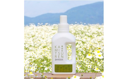 華密恋 カミツレン 特大詰替用 1500ml 3袋セット GAIAネット華密恋 (かみつれん) 薬用入浴剤 詰替え用 1500ml (医薬部外