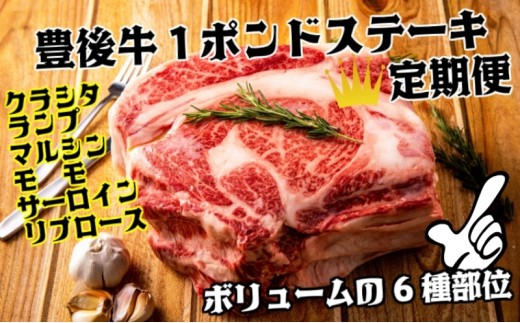 豊後牛1ポンドステーキ10月から半年間定期便 計6回発送 大分県国東市 ふるさと納税 ふるさとチョイス