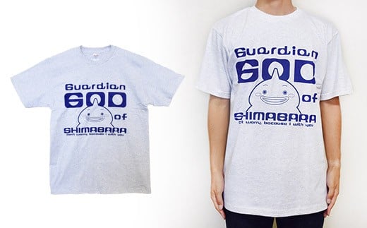 ふるさと納税 服 男 長崎県 島原市 AD018島原守護神しまばらん　Ｔシャツ（グレー） AD018島原守護神しまばらん Tシャツ（グレー） - 長崎県島原市