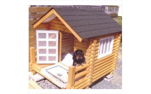 ログペットハウス 犬小屋 1100型 デラックス 小型 中型犬用 35 02 熊本県相良村 ふるさと納税 ふるさとチョイス
