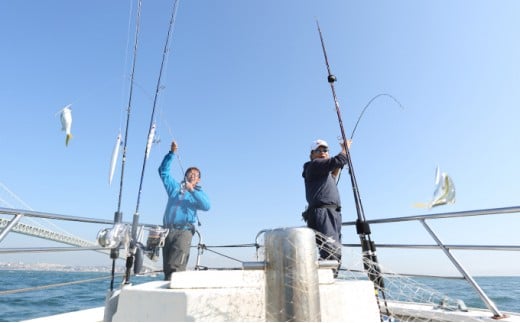 釣り船魚英　乗船券2枚