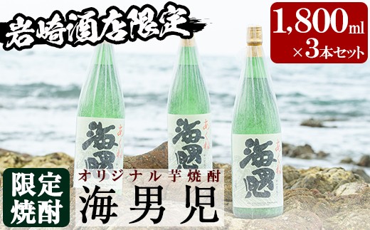 岩崎酒店 海男児3升セット