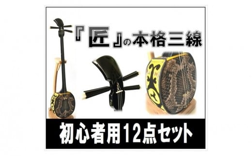 米須三線店 沖縄三線 初心者用12点セット 沖縄県北中城村 ふるさと納税 ふるさとチョイス