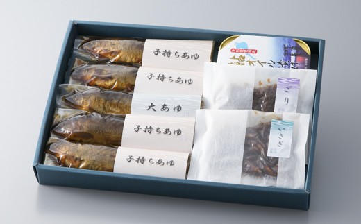 【B-602】井保水産 子鮎・湖魚の佃煮6種セット ［高島屋選定品］