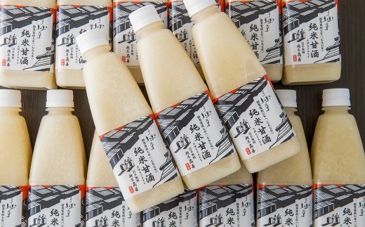 北上産米使用 純米甘酒 500㎖×16本