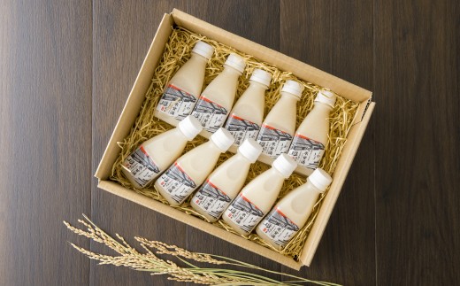北上産米使用 純米甘酒 200㎖×10本