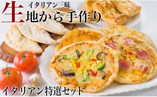 イタリアン三昧!ピザ カルツォーネ パイ 特選セット(冷凍ピザ)K-5