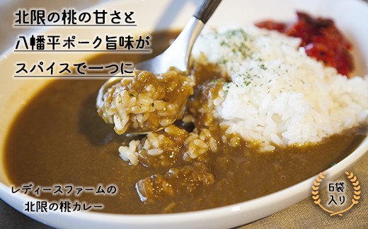 北限の桃カレー6個セット 秋田県鹿角市 ふるさと納税 ふるさとチョイス