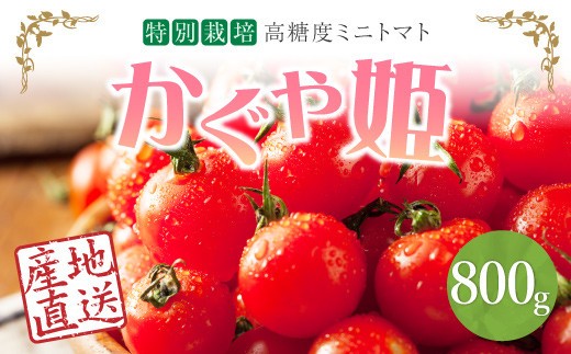 【産地直送】 特別栽培 高糖度フルーツミニトマト かぐや姫のサムネイル