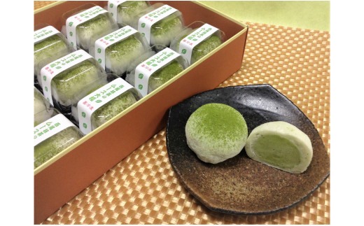 西尾抹茶のムース大福【12個入冷凍便】・F004-16 - 愛知県西尾市