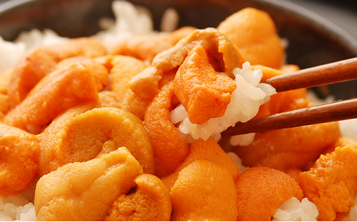 [№5901-0727]北海道礼文島産　塩水生うに（エゾバフンウニ）100g×12個　パーティーセットのサムネイル
