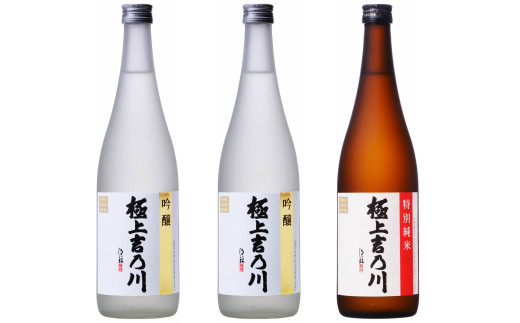 95-46極上吉乃川 吟醸・特別純米 720ml 3本セット【吉乃川】のサムネイル