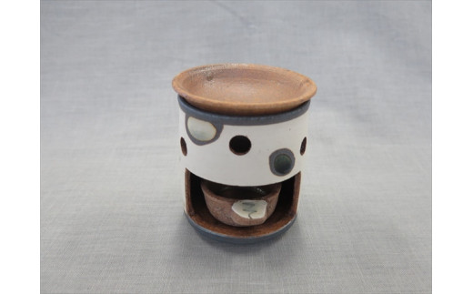 おうちで陶炎祭】 茶香炉 「坪内孝典」作【笠間焼】 - 茨城県笠間市