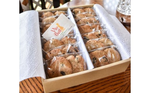 【石川県穴水町】能登のワイナリーで育ったヤマソーヴィニヨン使用 A-7 手作りクッキー