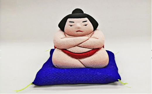 力士 ペーパーウエイト 江戸木目込人形 織物 人形 雑貨 小物雑貨
