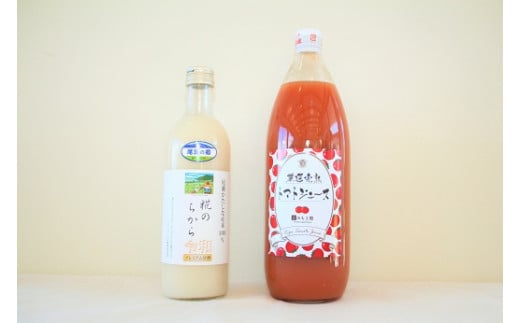 【群馬県片品村】甘酒１本＆トマトジュース（大）１本セット（無塩）