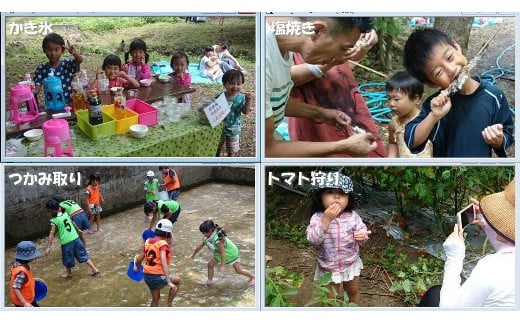 水辺公園 夏遊び券 帝釈峡のすぐ近くで 流しそうめん マス釣り かき氷などお楽しみ満載 寄付金の使い道を選択メニューから Nina神石高原 をお選びください 広島県神石高原町 ふるさと納税 ふるさとチョイス