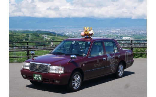 甲府の恵みにこだわる フルーツとワインタクシー 1時間コース 山梨県甲府市 ふるさと納税 ふるさとチョイス