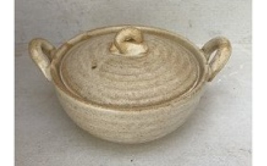 3.5寸深土鍋(白)(直火OK)