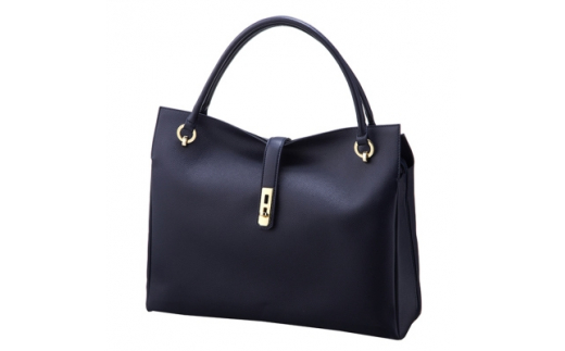 濱野皮革工藝グレースディライトトートバッグ(ネイビー)【1103252  