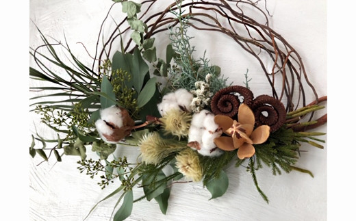 クリスマスナチュラルリース [2141] - 奈良県香芝市｜ふるさとチョイス