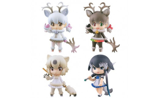 miniQ けものフレンズデフォルメ立体図鑑-かぷせるフレンズ-北極圏編- (1BOX8個入り)【miniQ けものフレンズデフォルメ立体図鑑  かぷせるフレンズ 北極圏編 フィギュア 海洋堂 大阪府 門真市 】 - 大阪府門真市｜ふるさとチョイス - ふるさと納税サイト