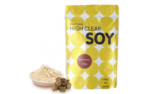 High Clear ソイプロテイン100 ステビア 750g 黒糖きなこ味 宮城県七ヶ浜町 ふるさと納税 ふるさとチョイス