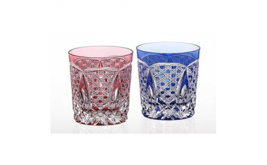 伝統工芸士デザイン 江戸切子 ペアロックグラス 2937 茨城県龍ケ崎市 ふるさとチョイス ふるさと納税サイト