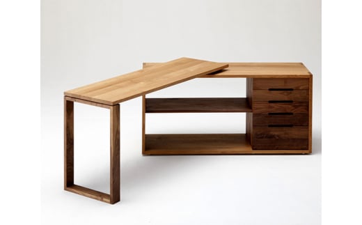 No.315 kitoki　DK06．desk　cabinet ／ キャビネット デスク きとき デザイン 家具 木製 広島県 特産品