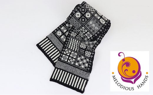 5695 1116 メロディアスハンズ アリソン トムソンデザイン サンカサンプラーマフラー 180cm 静岡県島田市 ふるさと納税 ふるさとチョイス