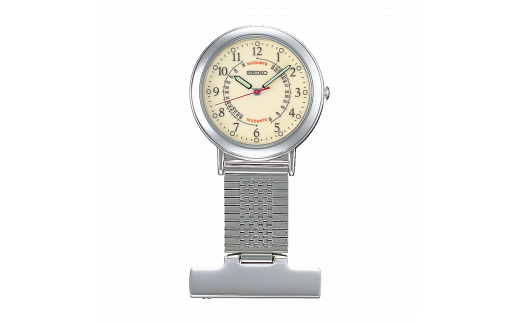 SEIKO ナースウオッチ 【 SVFQ003 】 ／ ピンバッジ 式 簡易脈拍計つき