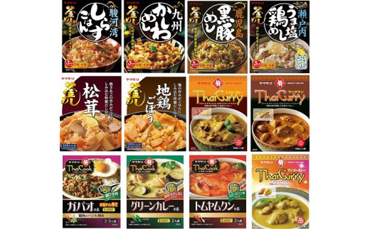 1 1 ヤマモリ レトルト12食b 釜めし タイカレー タイクック 三重県松阪市 ふるさと納税 ふるさとチョイス