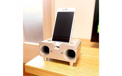 No 258 アルミ製 スマホスタンド スピーカー スマートフォン用 卓上スタンド 新潟県 新潟県加茂市 ふるさと納税 ふるさとチョイス