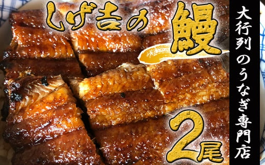 しげ吉 炭火焼 うなぎ長焼 2本セット 冷蔵 G18 02 岐阜県関市 ふるさと納税 ふるさとチョイス