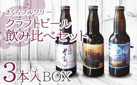 【間違いないチョイスで選ばれた】 クラフトビール 飲み比べセット 3本入BOX