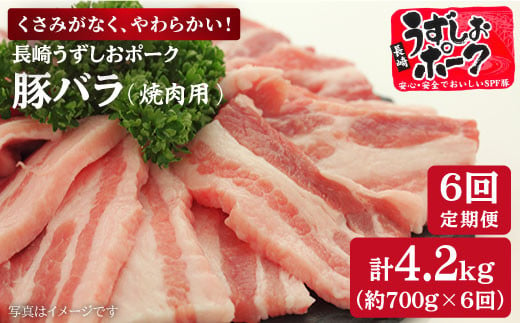 訳あり】【食べ比べ♪】大西海SPF豚 背ロース＆バラ（焼肉用）計1.3kg