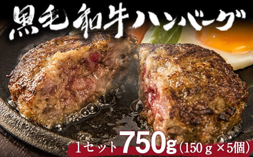 黒毛和牛ハンバーグ 150g×5個《60日以内に順次出荷(土日祝除く