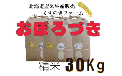 ☆新米☆【令和5年産】北海道岩見沢産くすのきファームのおぼろづき