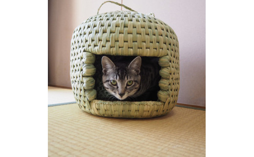 猫つぐら【わら細工】 横幅35cm - 長野県飯島町｜ふるさとチョイス ...