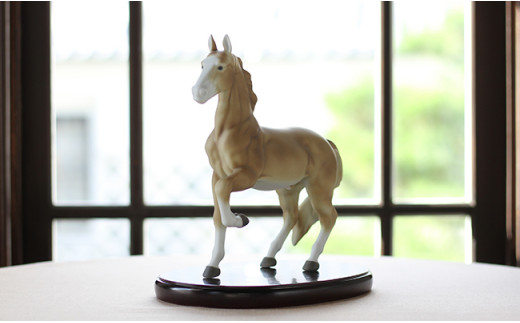 00 53 有田焼 香蘭社 染付駿馬 置物 小 佐賀県有田町 ふるさと納税 ふるさとチョイス