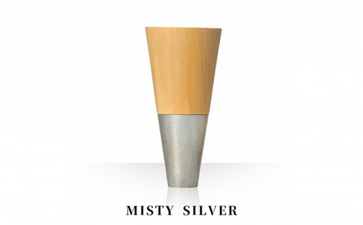 yxRszGuinomi Sake Cup HORN  KISENiTALL seriesj MISTY SILVER  FAD-1481