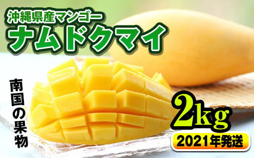 21年発送 南国の果物 沖縄県産マンゴー ナムドクマイ 2kg 沖縄県南風原町 ふるさと納税 ふるさとチョイス