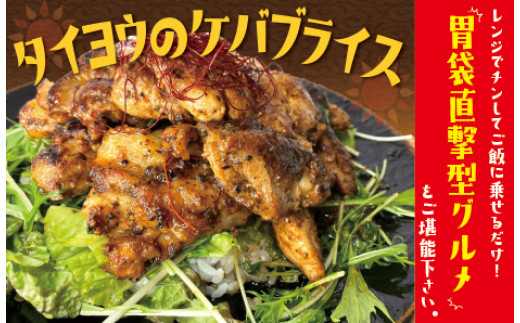 チキンステーキ 3種5個セット 当店串本町ご当地グルメリピートランキング１位 名物ケバブライスをご自宅で レンジで4分ご飯に乗せるだけ 3種のソースが楽しめる5パック入り 和歌山県串本町 ふるさと納税 ふるさとチョイス
