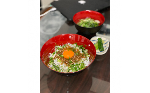 ご家庭で二色丼 生白魚沖漬けと釜揚げシラスセット 合計660g 各3p 千葉県旭市 ふるさと納税 ふるさとチョイス