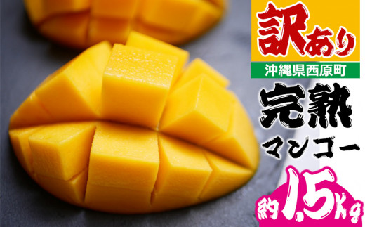 訳あり品 沖縄県西原町 完熟マンゴー約1 5kg 沖縄県西原町 ふるさと納税 ふるさとチョイス
