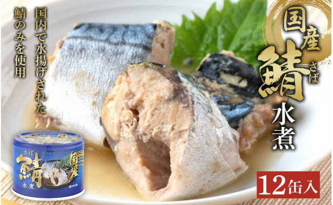 国産鯖水煮12缶セット - 千葉県銚子市 | ふるさと納税 [ふるさとチョイス]