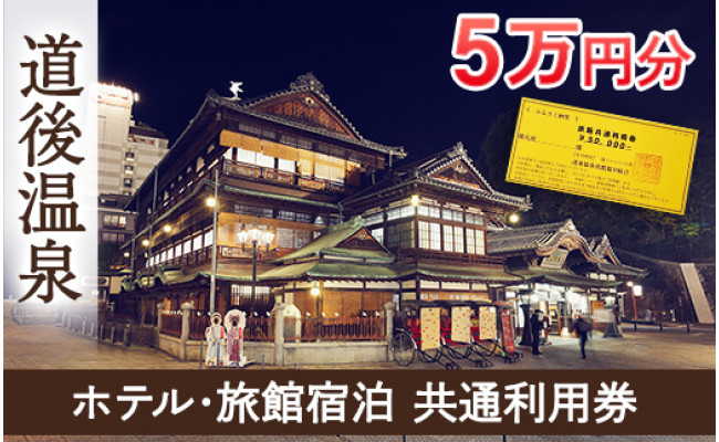 道後温泉 ホテル 旅館宿泊 共通利用券50 000円 愛媛県松山市 ふるさと納税 ふるさとチョイス