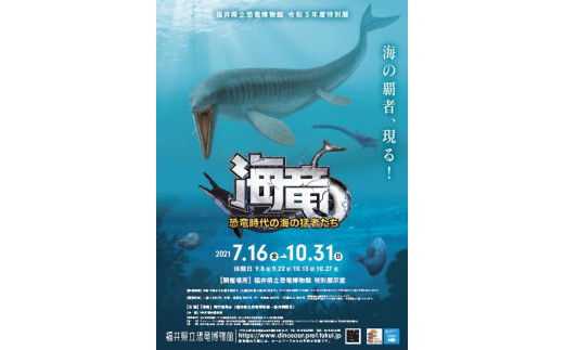 県立恐竜博物館【特別展観覧券一般2名と小・中学生3名】（7/16～1/10まで開催）（寄付の使い道に「恐竜博物館の魅力向上応援」を選択された県外在住の方のみ）  - 福井県- | ふるさと納税 [ふるさとチョイス]