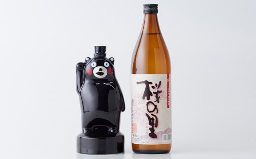 くまモン陶器・桜の里セット 2種類 計1260ml 米焼酎 球磨焼酎 - 熊本県水上村｜ふるさとチョイス - ふるさと納税サイト