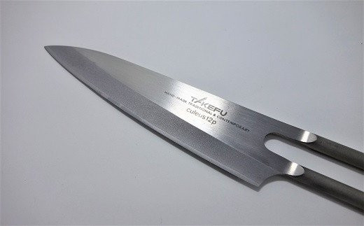越前打刃物 ステンレスペティナイフ「クレウス12P」タケフナイフ